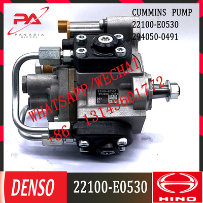 Αντλία εγχύσεων καυσίμων καυσίμων HP4 diesel DENSO 294050-0491 22100-E0530 για Hino YM7 2940500491