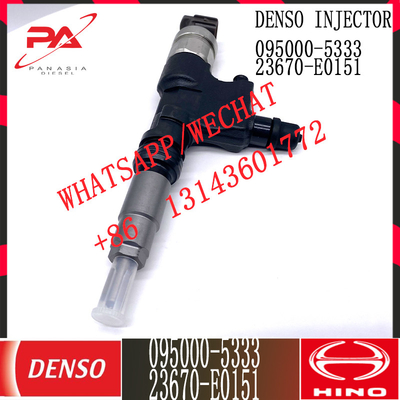 Κοινός εγχυτήρας 095000-5333 ραγών diesel DENSO για HINO 23670-E0151